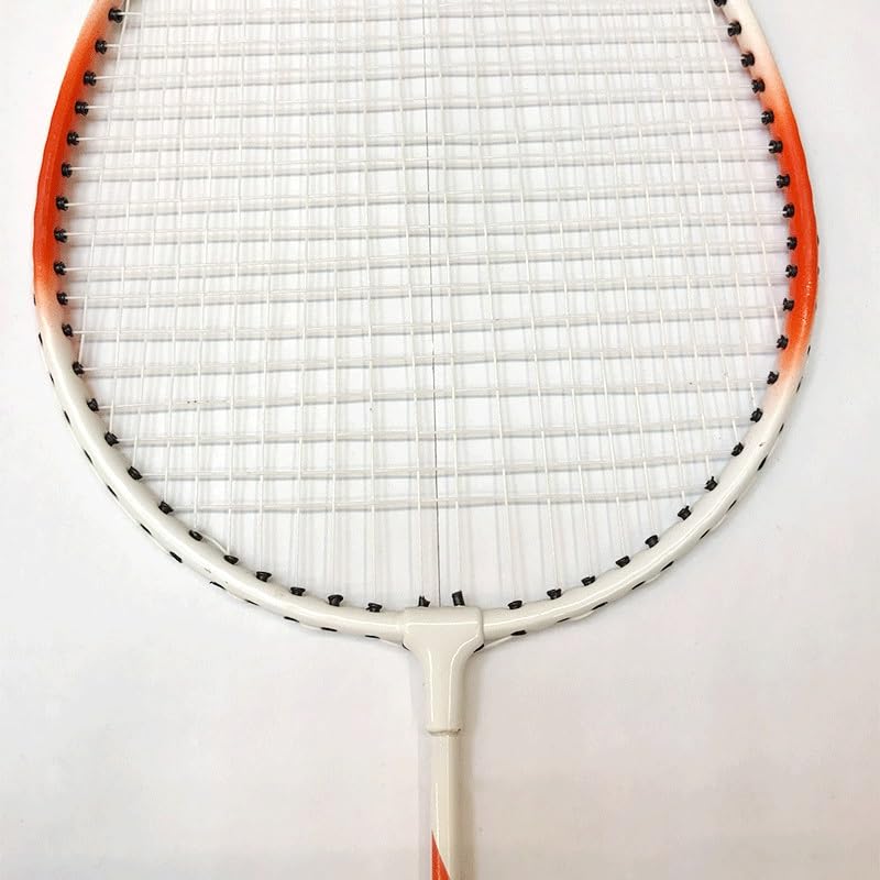 Badminton Racket Beginners Light And Racket Adult Training Competition Badminton Racket(Orange)