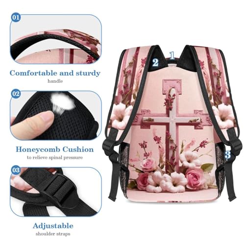 Sac à dos étudiant avec trousse de jour multicolore 40cm