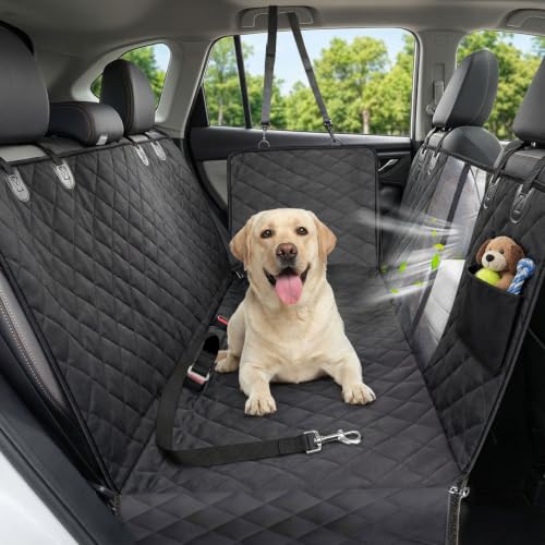 Dog Car Seat Cover, 600D Heavy Dute Car Seat Cover...
