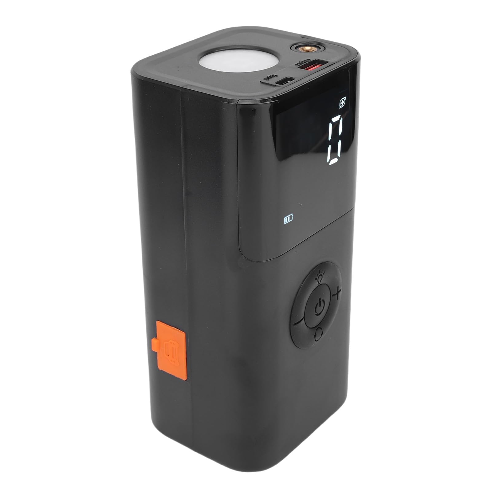 VGEBY Avviatore di Emergenza Portatile e Gonfiatore di Pneumatici 10000mAh Booster Batteria per Auto con Compressore D'Aria 3 Modalità di Illuminazione a LED per Auto SUV ATV Uso di