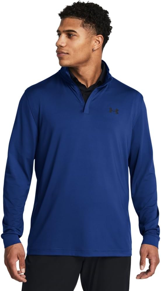 Under Armour Mens Playoff 1/4 Zip Long-Sleeve T-Shirt Under Armour Mens Playoff 1/4 Zip Long-Sleeve T-Shirt