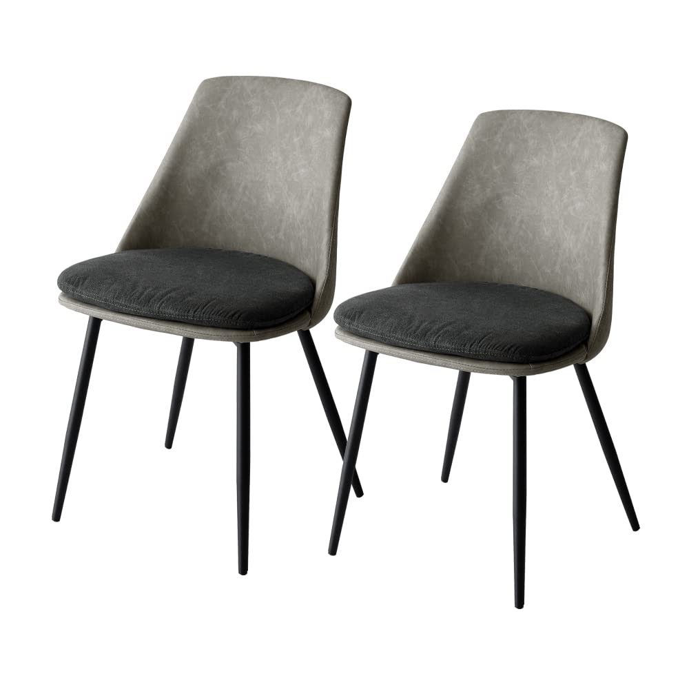 バーチェア Roel(ロエル) 2脚セットグレー