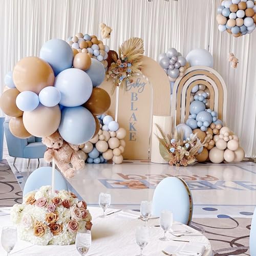 10 Pack Acrylic Balloon Stands for Table, 15.75 Inch Height Balloons Centerpiece for Tables with Base, Balloon Stick Holder for Wedding, Baby Shower, Birthday Party Decoration - Image 6