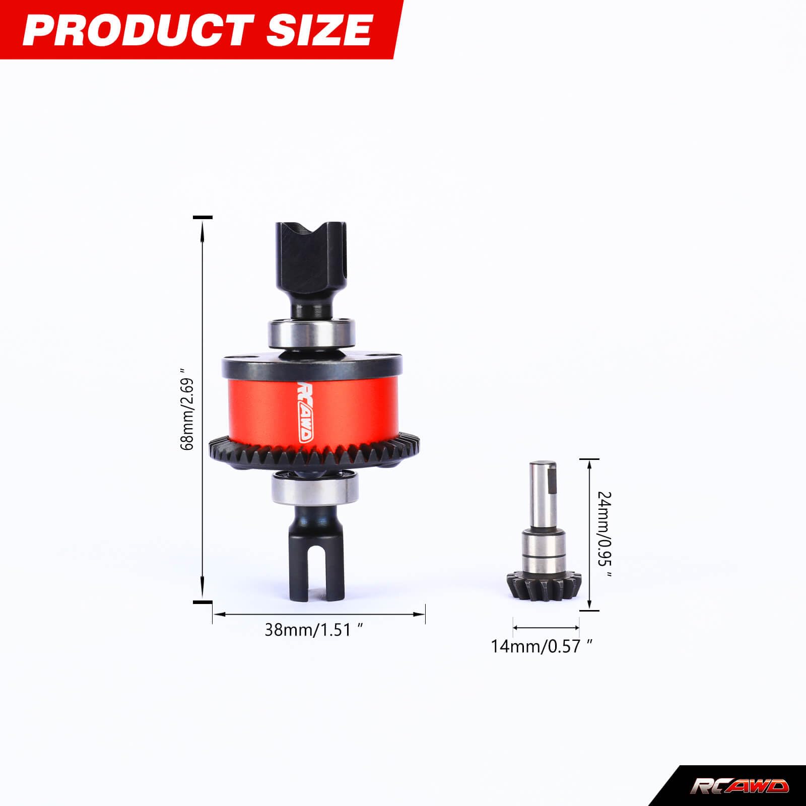 39T Main Differential Gear for AK-917
