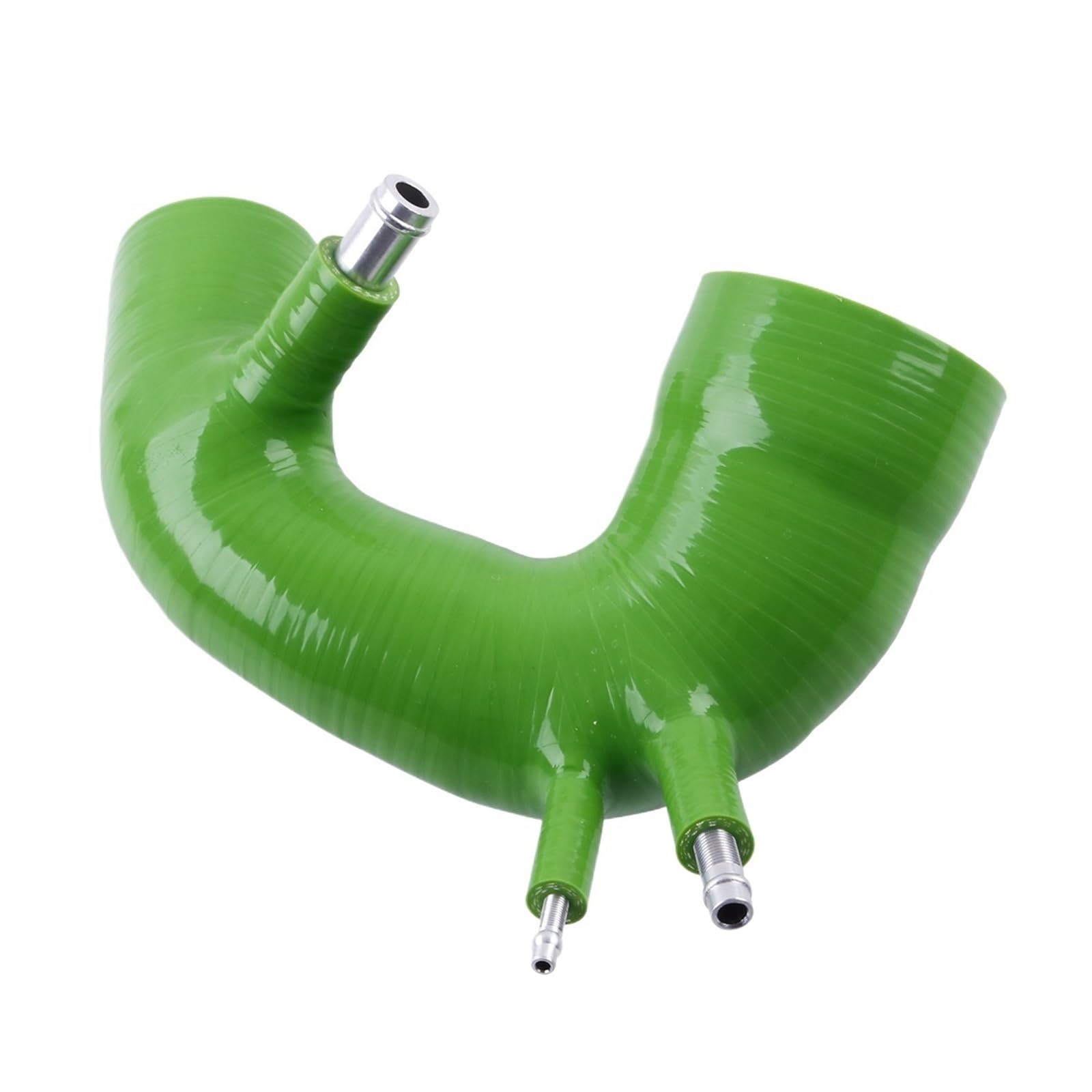 Buouagd Green Turbo Air Intake Intercooler Pipe Hose Fit For Abarth 500 595 With Ihi Turbo Silicone Air Intake Induction Inlet Hose Pipe Tube Coolant Kit(Green)