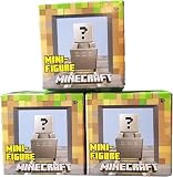 Minecraft Minecart Series - Caja ciega de figuras pequeñas (paquete de 3)