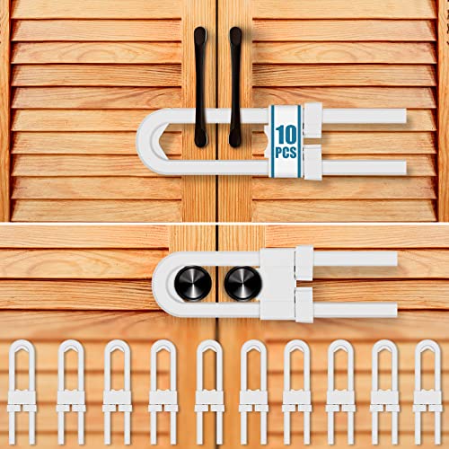 Safe-O-Kid- Cabinet Lock for Child Safety- Pink (Pack of 2)