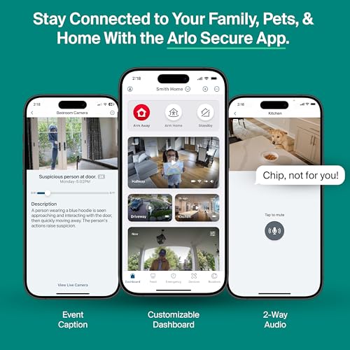 Arlo Essential Indoor Pan Tilt Zoom Security Camera 2K Wired - 1-Cam - image 7