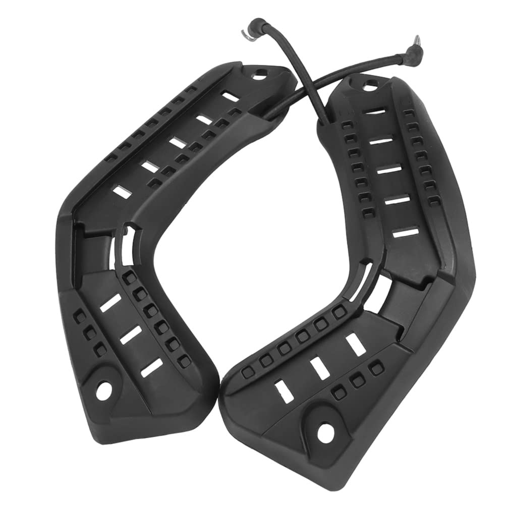 1 Pair Nylon Tactical Military Combat Helmet Side Rails Fast Hunting Helmet Guide Rail for MK Helmet with Mounting Screws Accessories