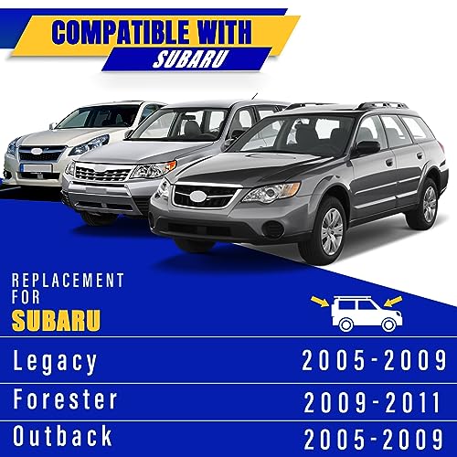 Image of 3 Wiper Blades Replacement for Subaru Legacy (2005-2009) & Forester (2009-2011) & Outback (2005-2009) - 24 inch /18 inch /14 inch (Set of 3) U /J Hook Windshield Wiper Blades
