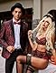 Avidlove Sexy Strapsen Damen Dessous Unterwäsche Set Babydoll Spitze BH und Slip Reizwäsche Flirty Lingerie Push up BH Panty Strumpfhalter für Frauen Weinrot M
