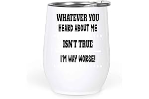 I'm Worse Than What You Heard - Funny Sarcastic Mom Tumbler