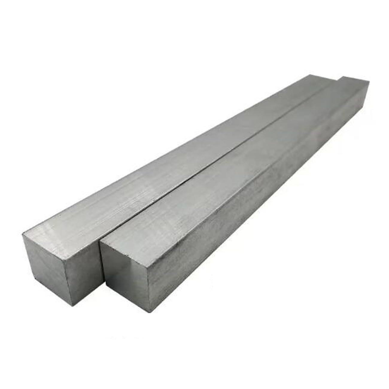 2 Pcs 6061 Aluminum Square Rod Solid for DIY Metal Craft Working Hobbies Airplanes Ships, 6mmX6mmX500mm