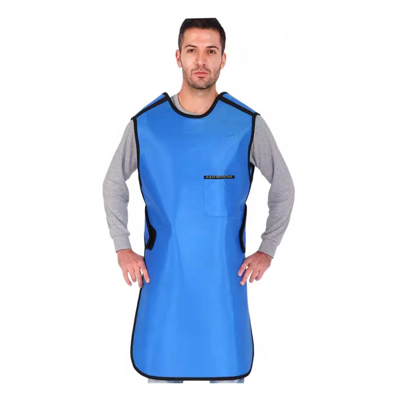 Delantal de Plomo Delantal De Plomo Ligero Para Protección Contra Rayos X, Delantal De Plomo Resistente A La Radiación, Traje De Plomo Con Escudo De Rayos X, Para Médicos Y Enfermeras(0.35mmpb,100x60c