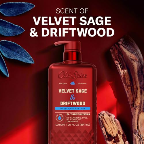 Old Spice Hand & Body Lotion for Men, Velvet Sage & Driftwood, 20 fl oz - image 5