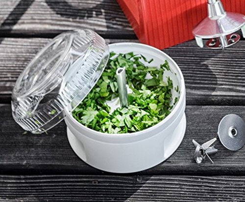 bamix Wet and Dry Mill processor, Chops, Grinds, Mincing Pulverising Dry or Moist Food Including Baby Food Prep Freshly Ground Nutmeg Chillis Cinnamon Compatible with All bamix Except Gastro 350 G3 - Thumbnail 4