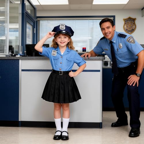 Disfraz de Policía para Niñas KAKALVER miniatura 6