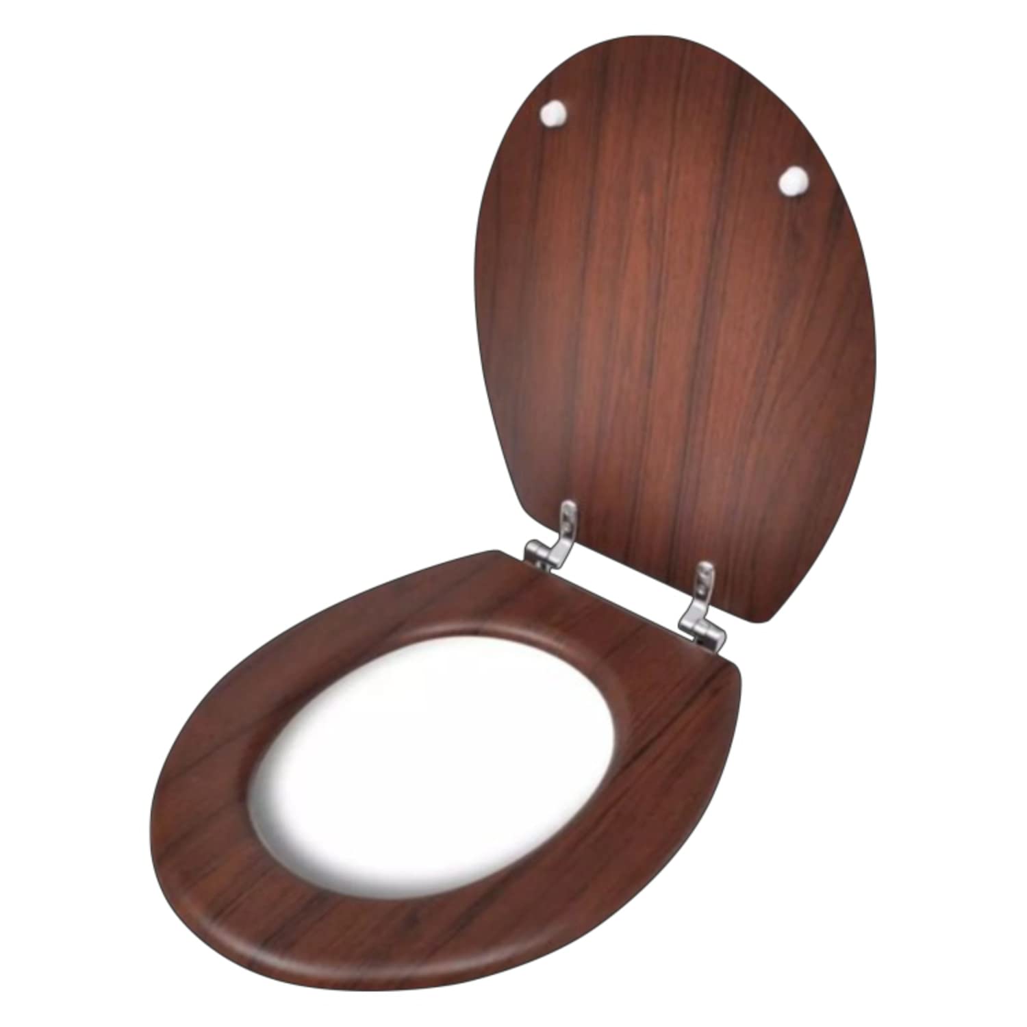 Cleafe - Copriwater Universale Sedile Per Bagno Copri Wc Water In Legno Mdf 18 52987a 86522778 - Foto 6