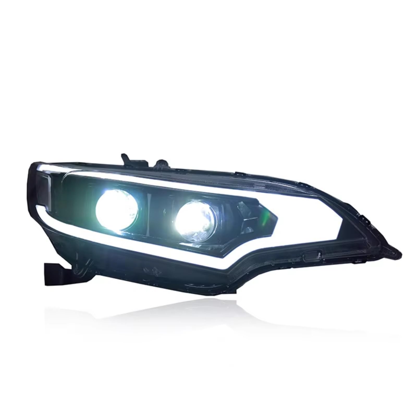 Faro Delantero Compatible Con Fit 2014 2015 2016 2017 2018 2019 2020 Conjuntos Faros Antiniebla DRL Luz Freno Intermitente Reparación Componentes Automóviles