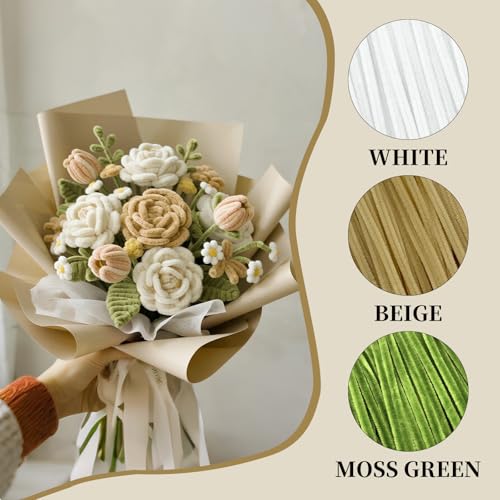 Image of Beige Pipe Cleaners,Arts & Crafts 200pcs Chenille Stems,Pipe Cleaner Crafts for Girls 8-12,Christmas Gifts,DIY Decor Ccrafts for Adults,Art and Craft Supplies, Arts and Crafts,Limpia Pipas
