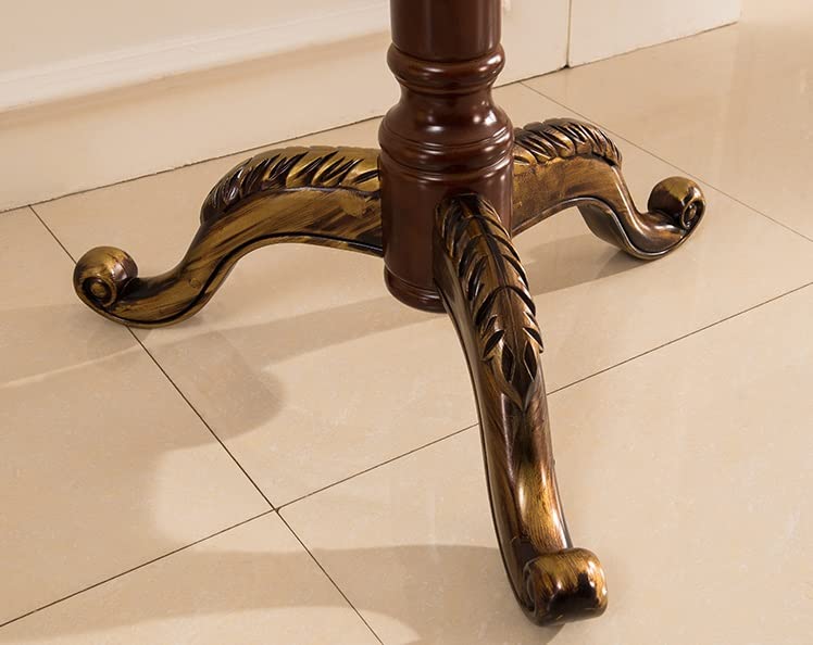 Freestanding Coat Rack Tree - 14 Hook Wooden Hall Tree, Vintage Design, Brown