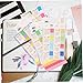 DOITOOL 15sets Calendar Month Stickers Multi-Color Daily Plan Stickers for Organizing Schedules and Events Easy to Use Index Tabs for Personal Family Office Planning