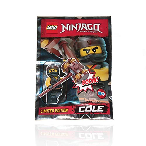 LEGO NinjaGO Sons of Garmadon MiniFigure - Cole (with Boom Hammer) Foil Pack