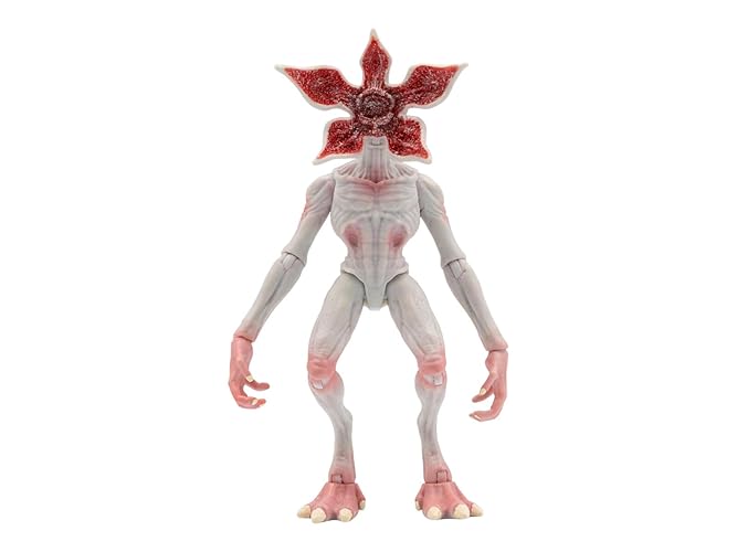 Jazwares Stranger Things Demogorgon (Season 5) - 4-Inch Articulated Action Figure with Unique Accessory
