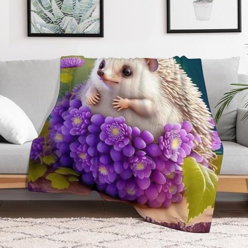 Couvre-lit pratique hérisson pour réchauffer vos soirées - 3