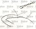 Universal Metal Chain compatible with SCANIA IVECO RENAULT Trucks Fuel Cap x1 pcs OEM Valeo