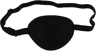 Óculos Pinhole Presentes Acessórios Crianças De Cosplay Tapa-Olho Capitão Tapa-Olho Tapa-Olho Crianças Máscara De Olho Preguiçoso Tapa-Olho Preguiçoso Para Adultos