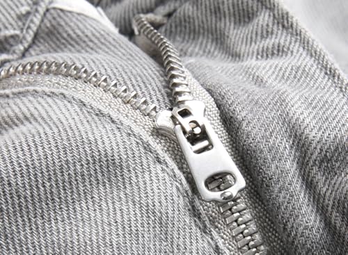 Boy's Stacked Jeans Skinny Fit Ripped Destroyed Distressed Fashion Comfy Denim Jeans Pants4