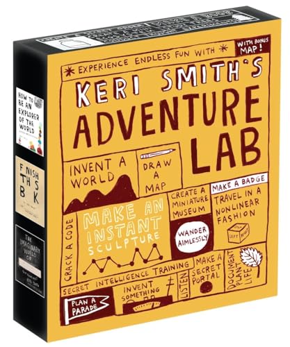 Keri Smith's Adventure Lab: A Boxed Set of How to Be an Explorer of the World, Finish This Book, and The Imaginary World of . . .
