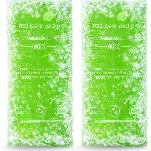 TK Gruppe Timo Kingler Set de coussins refroidissants - MADE IN GERMANY - Accumulateurs de froid gel, petit & grand coussin chauffant & pack froid - coussin de...