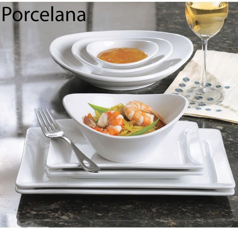 Miniatura 2 de World Tableware 840-520R-13 Plato de llanta de porcelana de 13.8 pulgadas de ancho, 12  CS