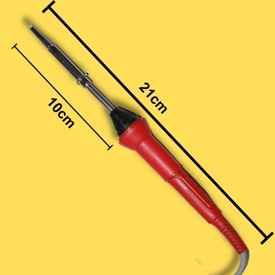 Image of Vtronix 35Watt Round Soldering Iron for Precision Electronics Work | Soldering Machine for Home, Industrial & Electronics Workshop Reparing with Fast Heating & Heat Resistant Handle (35W Round)