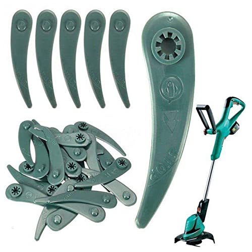Couteau de rechange en plastique, lame de rechange pour tondeuse à gazon, couteau en plastique, lame de rechange pour tondeuse Bosch Durablade Cover