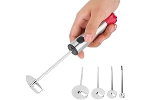 Innovative Vegetable Corer Drill for Spiralizing and Coring Zucchini, Potaotes, and More