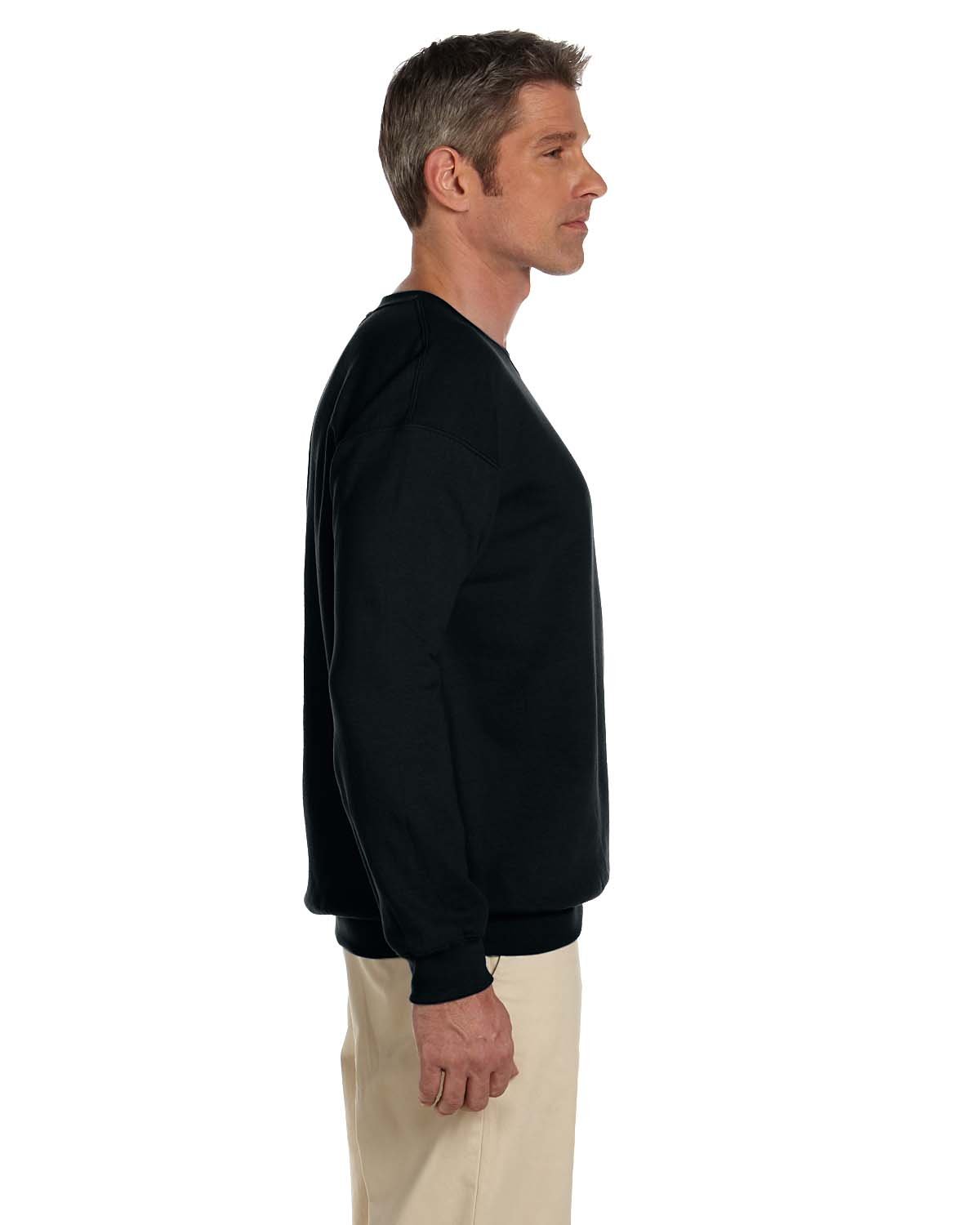 Jerzees de hombre super Sweats sudadera con cuello redondo
