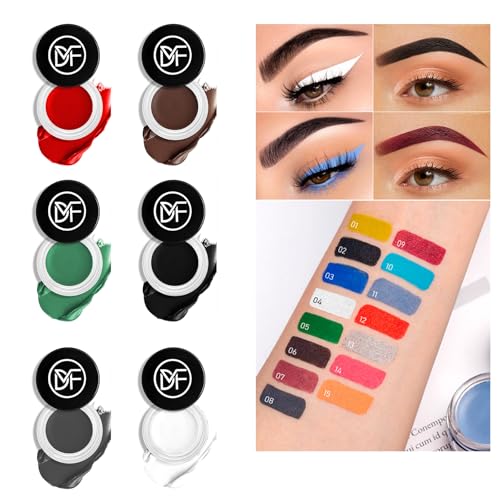 Eyeliner Gel con Pincel 5.51 in, Waterproof, Negro miniatura 2