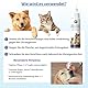 PCpetclear PetClear augentropfen Hunde und Katzen lindern Augenjucken und Reizungen, Symptome und Allergien. Entfernt effektiv Tränenstein. (60ml) (1)
