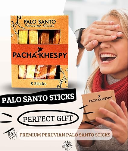 Palo-Santo-Premium-Sticks-8-Pack-Incense-from-Peru-Sustainable-and-Ethically-Sourced-100-Natural-for-Smudging-Aromatherapy-Yoga Palo Santo Premium Sticks 8 Pack Incense from Peru Sustainable and Ethically Sourced 100 Natural for Smudging Aromatherapy Yoga