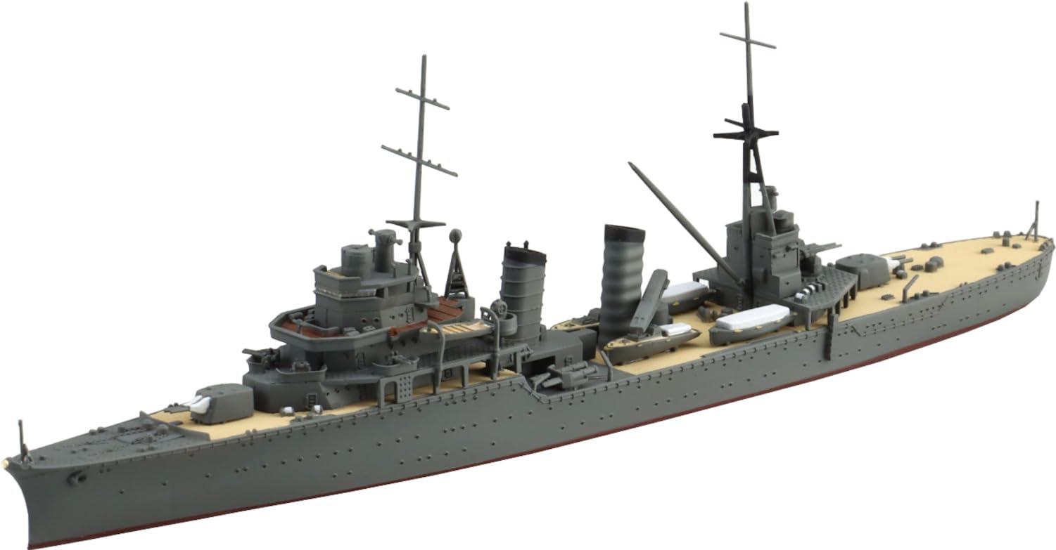 Aoshima Multicolor Japanese Navy Light Destroyer Kashii 1:700 Scale Model Kit