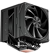 upHere gaming Refroidisseur CPU,Dual Tower 6 Heat Pipes CPU Cooler,2 * 120MM PWM Ventilateur PC,S...