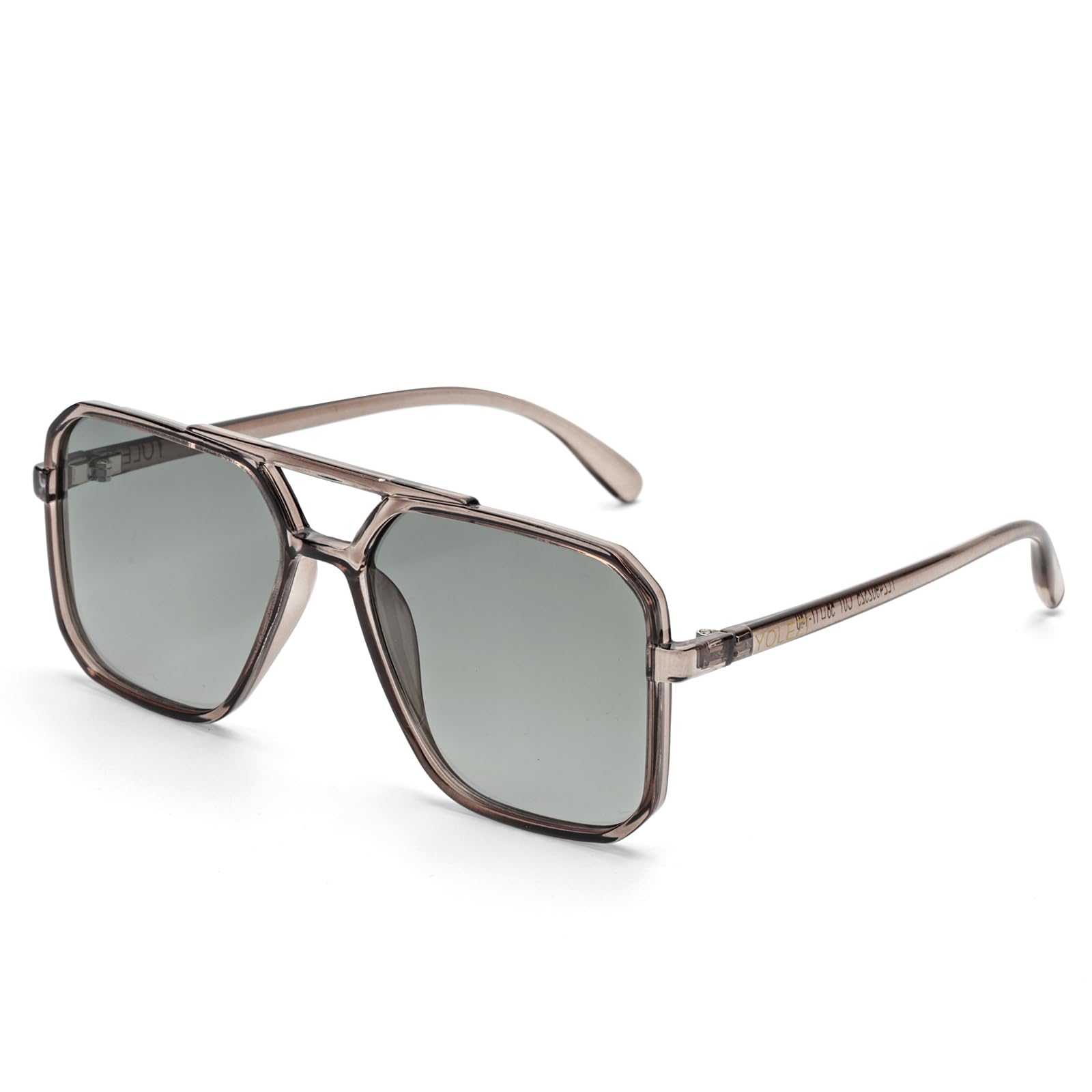 YOLEZI Classic Retro Polarized Sunglasses with UV400 Protection for Men and Women,Fashion Eyewears for Cycling Driving
