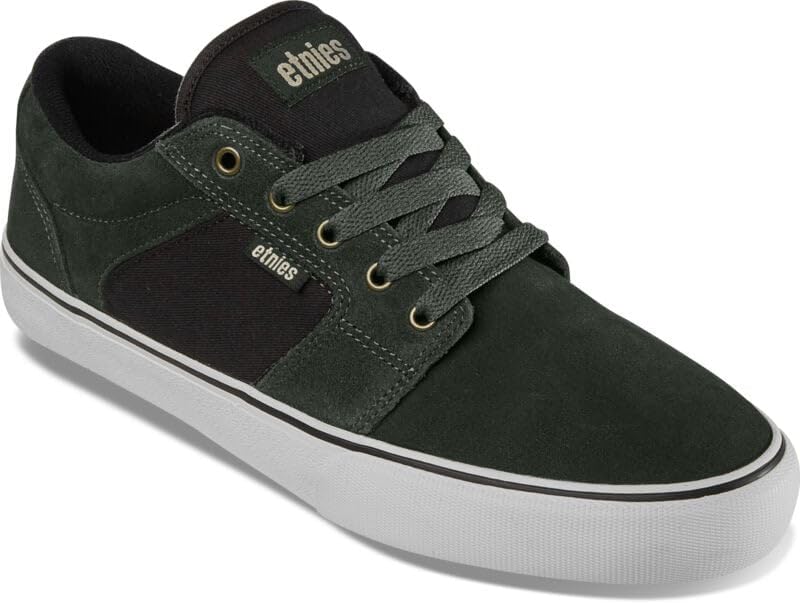Image of Etnies Barge LS - Classic Skate Look, Slim Vulcanized Silhoutte, Hefty Armored Collar, Reinforced Vulc