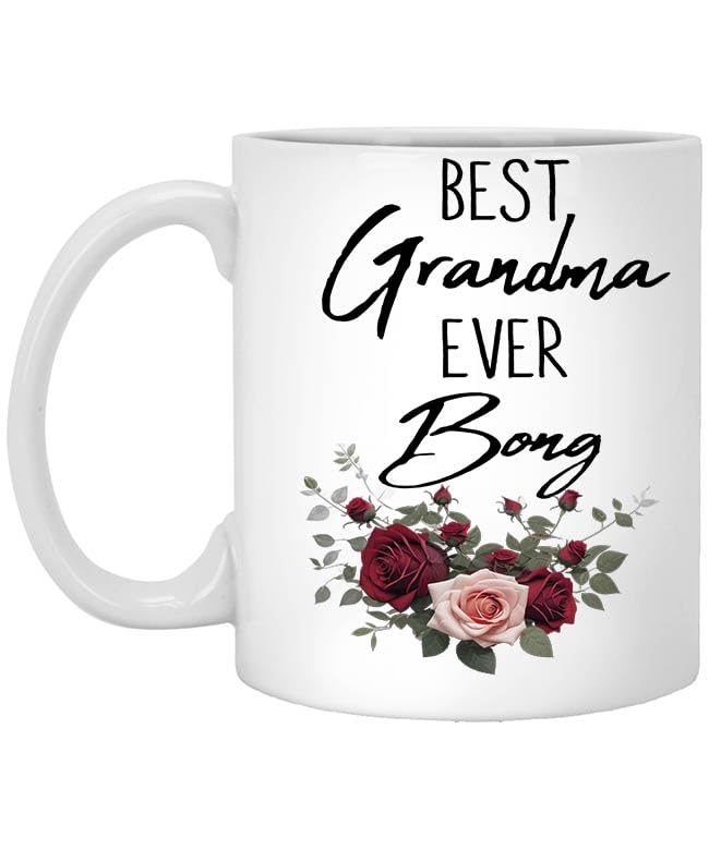 Amazon.com: Grandma Name Bong 11oz White Mug Ever Mug Grandma Mug