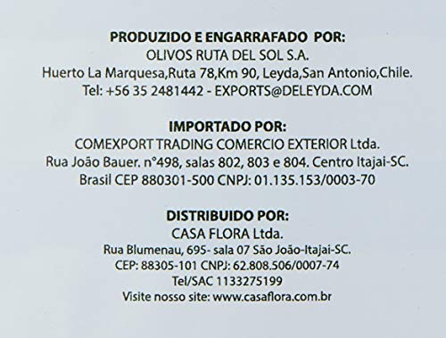 Azeite Chileno Deleyda Extra Virgem Clássico 5L 3 518ZyIG3nHL
