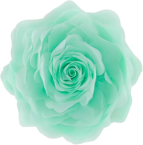 JWH Fundas de almohada con diseño de flores de verano, estéticas, decorativas, decorativas, florales, redondas, hechas a mano, para dormitorio,