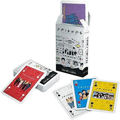 Fashion Friends Playing Cards Game, Funny Poker Cards for Party and Games, A Deck of Cards Cool Stuff Merchandise (White)